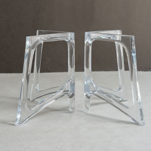 [LB703]Acrylic Butterfly shaped Table Legs