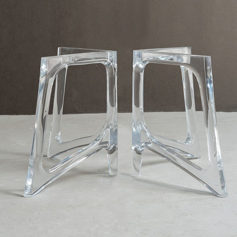 [LB703]Acrylic Butterfly shaped Table Legs